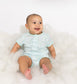 Shine Bright Like A Starfish Organic Henley Magnetic Romper
