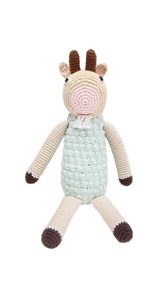 Silky Goat Knitted Toy