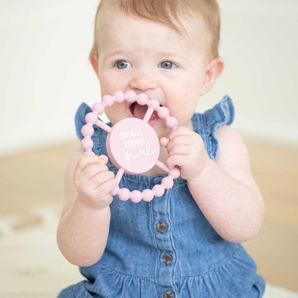 Small Town Girl Happy Teether