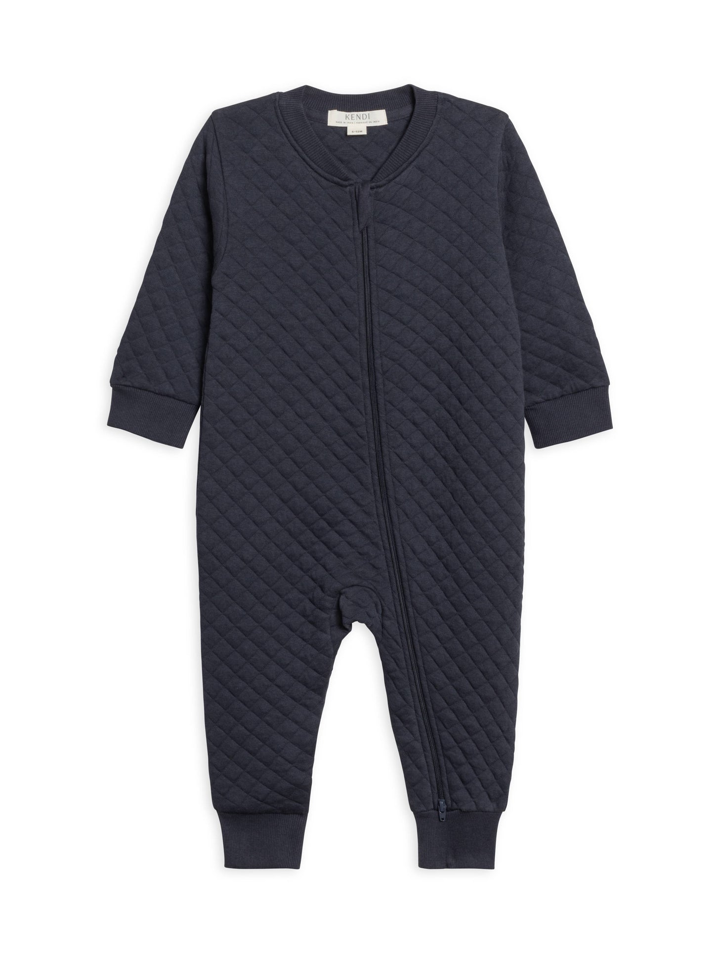 Organic Brighton Quilted Jacquard Romper