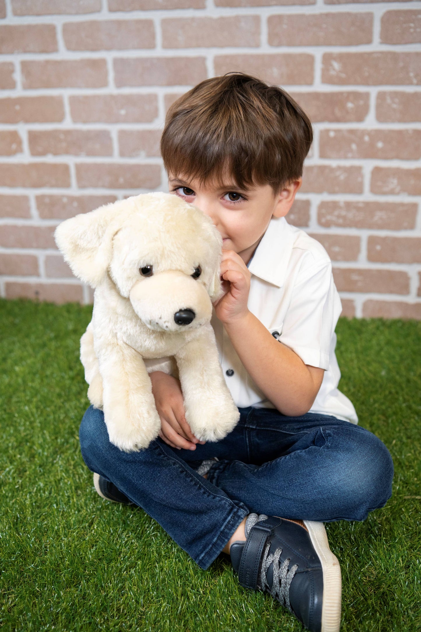 12" Labrador Dog Stuffed Animal