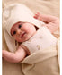 Organic Hooded Towel - Wheat Melange