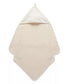 Organic Hooded Towel - Wheat Melange