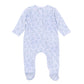 My Little Boo Blue Pima Zip Footie