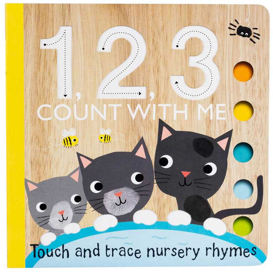 Touch and Trace: 1, 2, 3 Count with Me Board Book