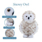 9" Wild Onez Snowy Owl Stuffed Animal