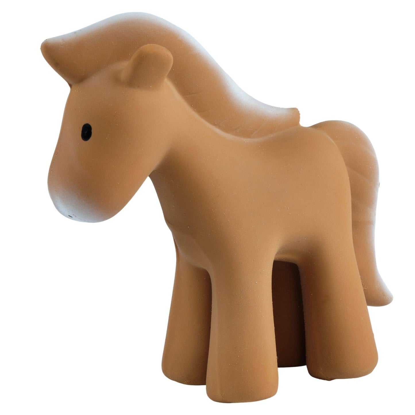 Natural Rubber Horse Teether Rattle