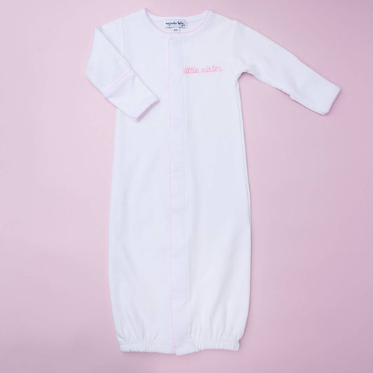 Little Sister Embroidered Pima Converter