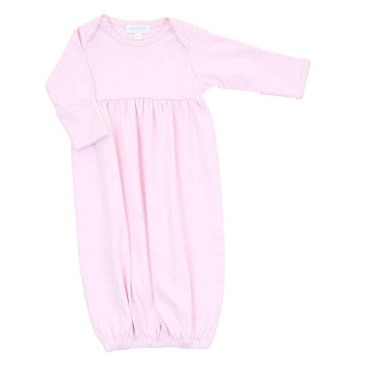 Essentials Pima Solid Pink Gown