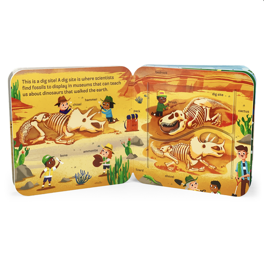 Dino Peek-a-Flap Board Book