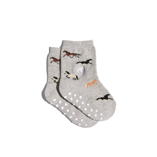 Organic Kids Socks that Save - Horses