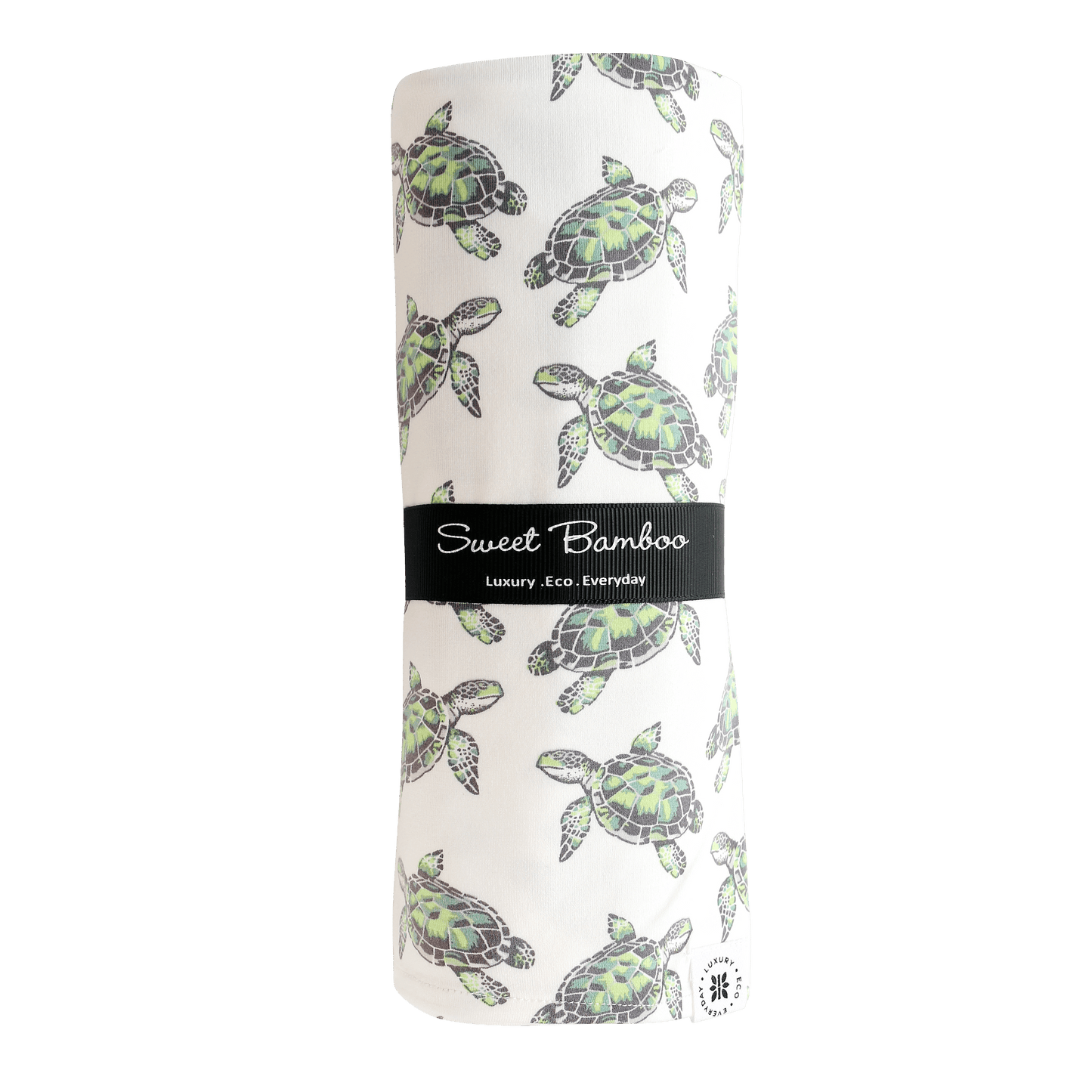 Bamboo Swaddle Blanket - Sea Turtle