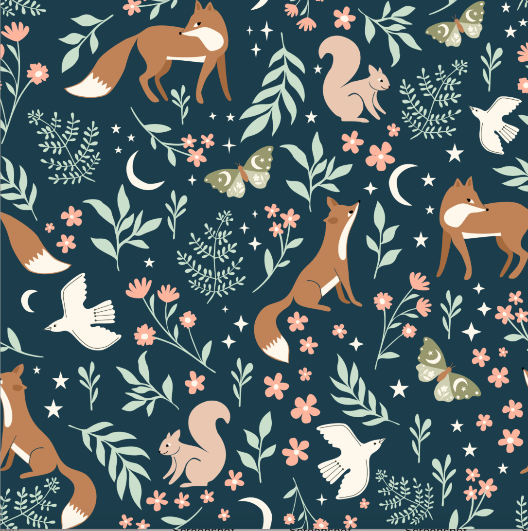 Woodland Girl Bamboo Convertible Pajamas