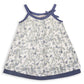 Lyla Floral Organic Muslin Dress & Bloomer Set
