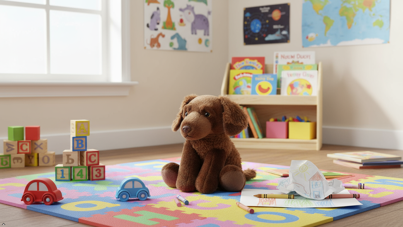 9" Chesapeake Retriever Dog Stuffed Animal