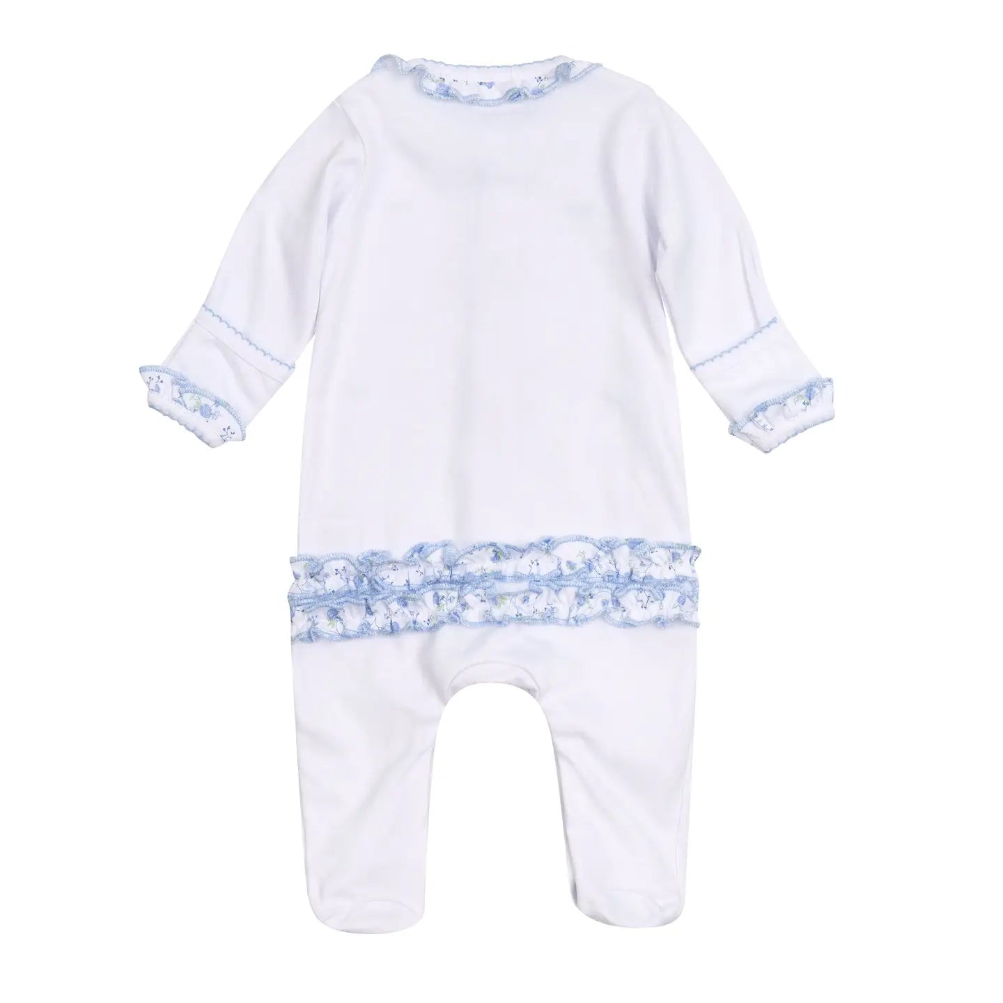 Skylar's Classics Pima Ruffle Footie