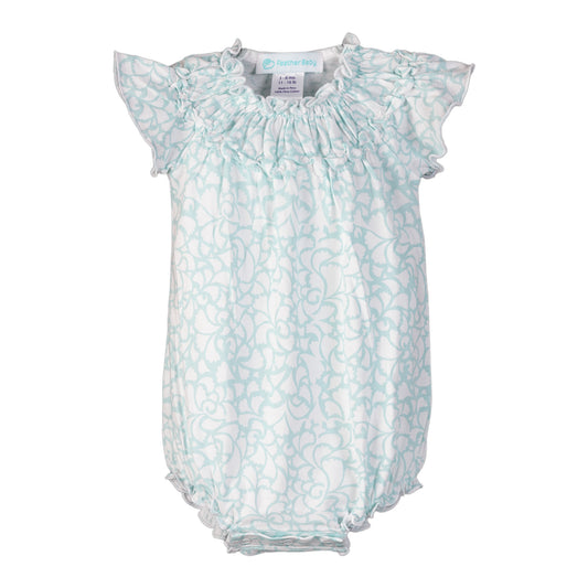 Ruched Angels Trumpets Pima Bubble