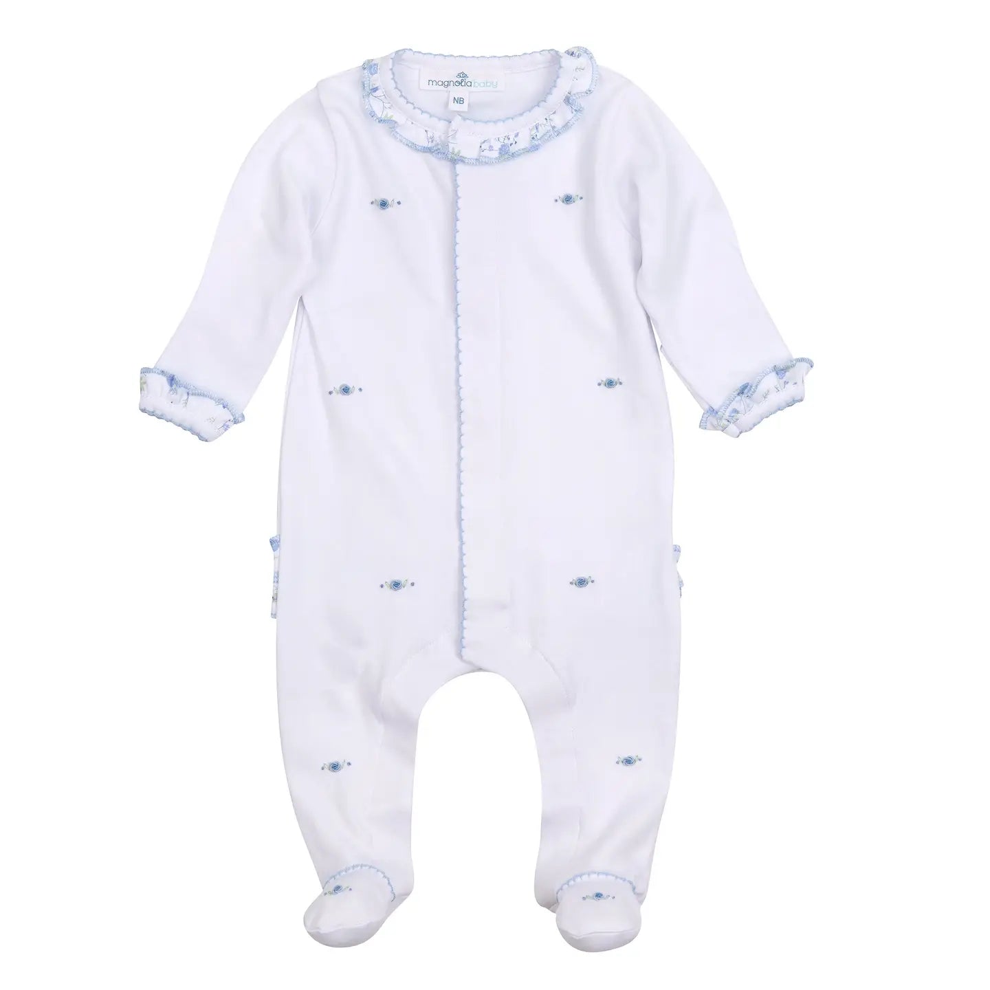 Skylar's Classics Pima Ruffle Footie