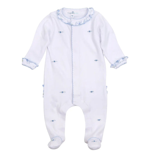 Skylar's Classics Pima Ruffle Footie