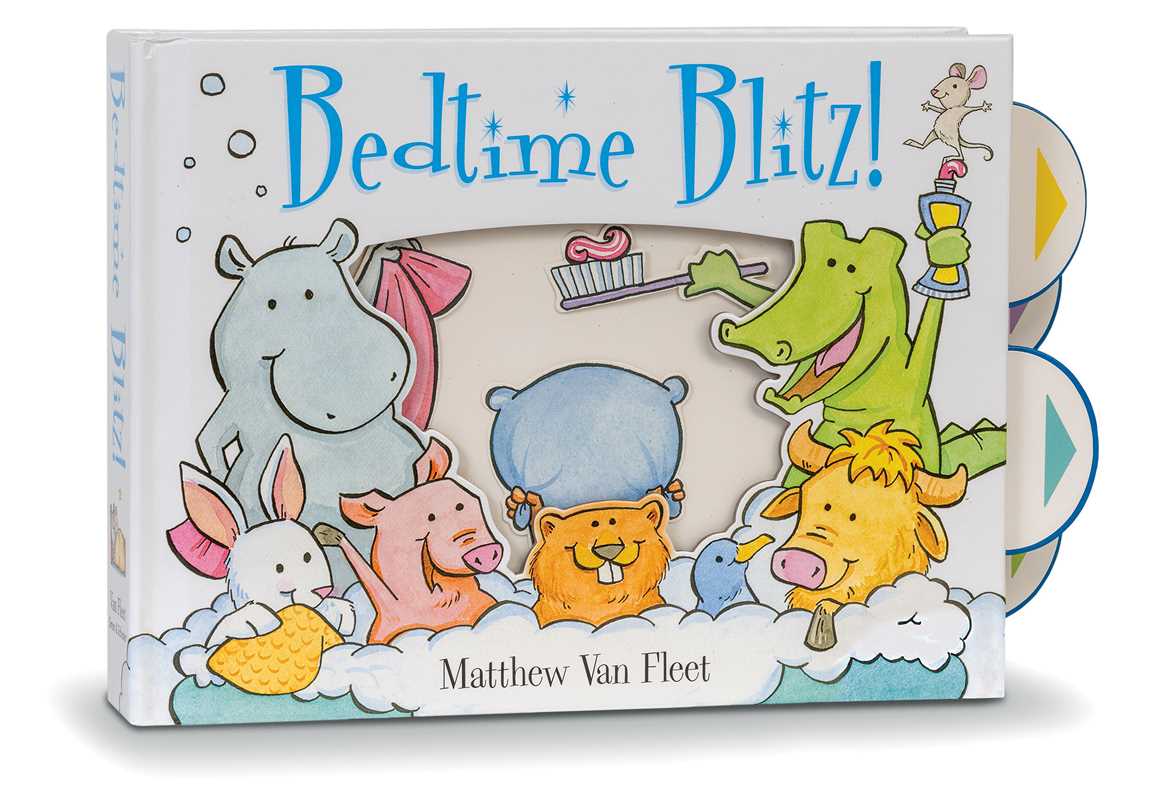 Bedtime Blitz! by Matthew Van Fleet Hardcover Book