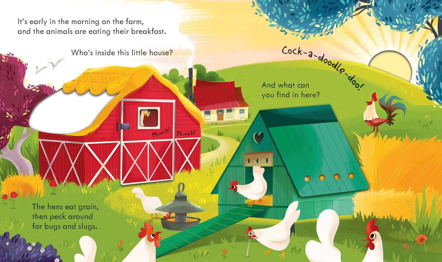 Peek Inside the Farm Board Book