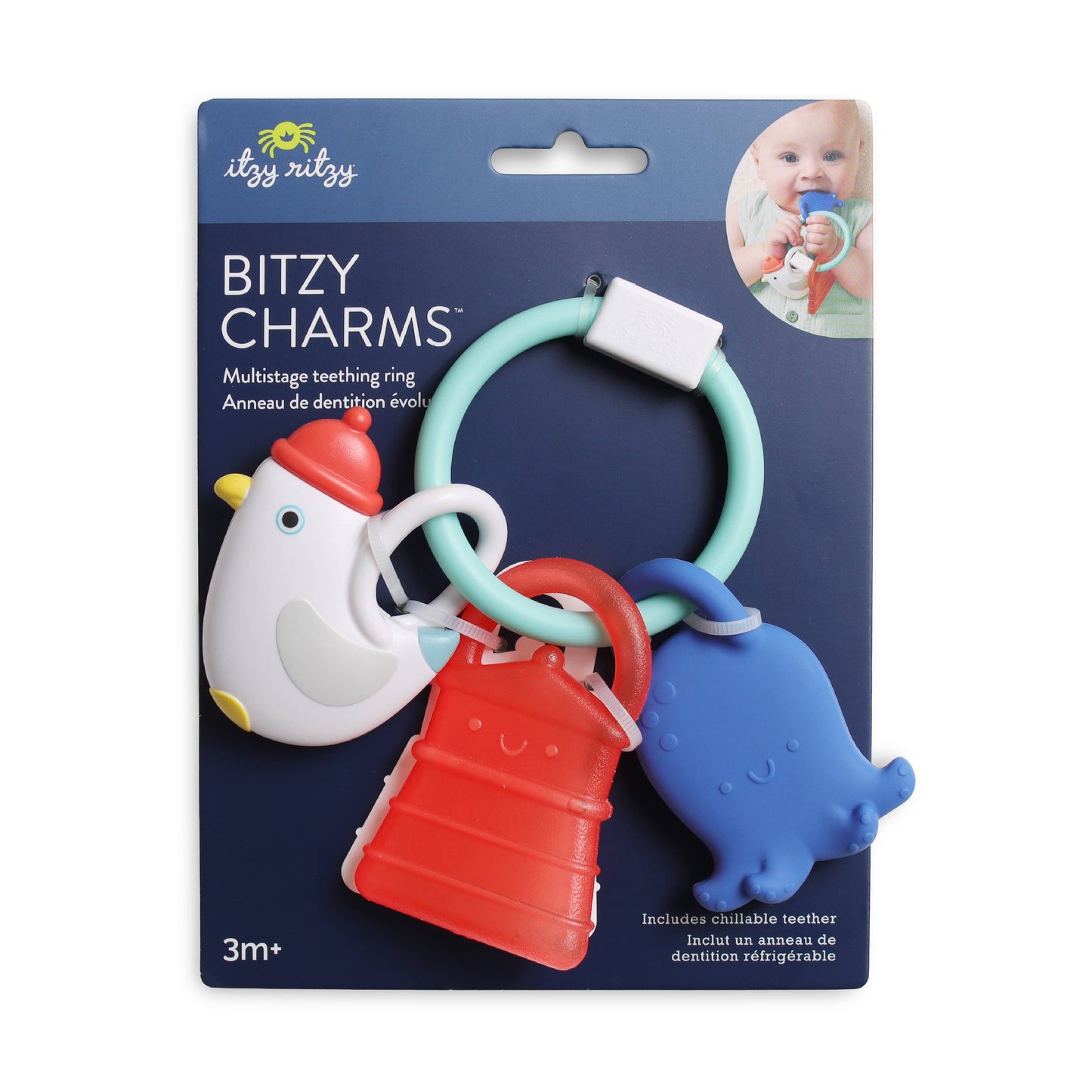 Bitzy Teether Nautical Charms