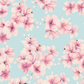 Cherry Blossoms Bamboo Ruffle Footie