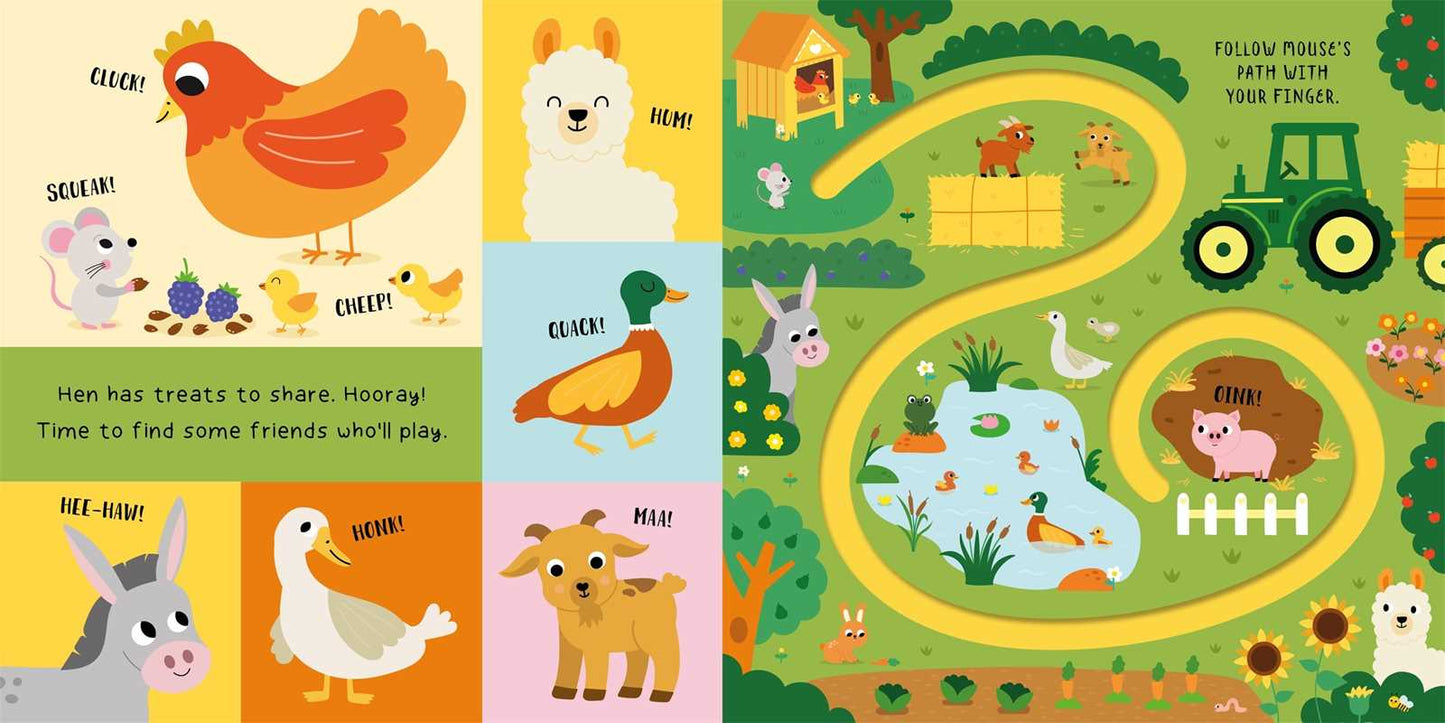 Let's Play! Farm Board Book