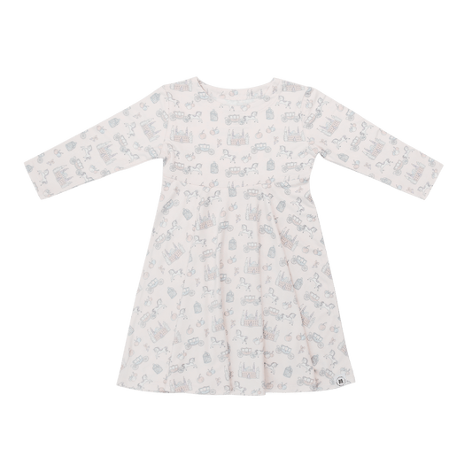 Fairy Godmother Swirly Bamboo Dress
