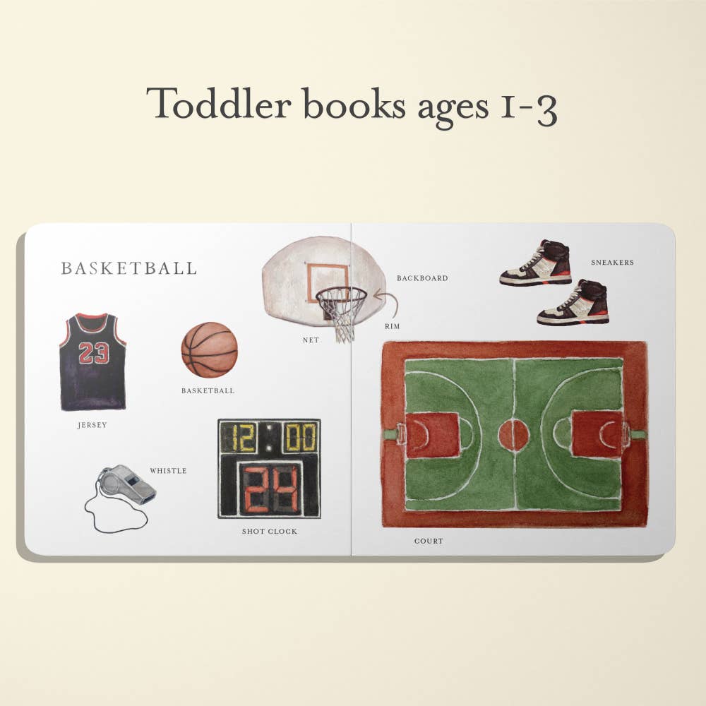 Our Book of Sports First Words Board Book