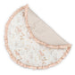 Violet Floral Ruffle Quilted Play Mat