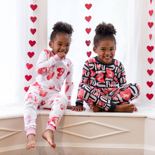 I Heart You Organic 2PC Pajamas