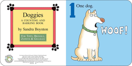 Doggies by Sandra Boynton Board Book