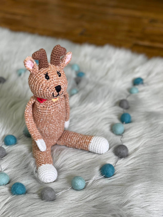 Woodland Deer Knitted Toy