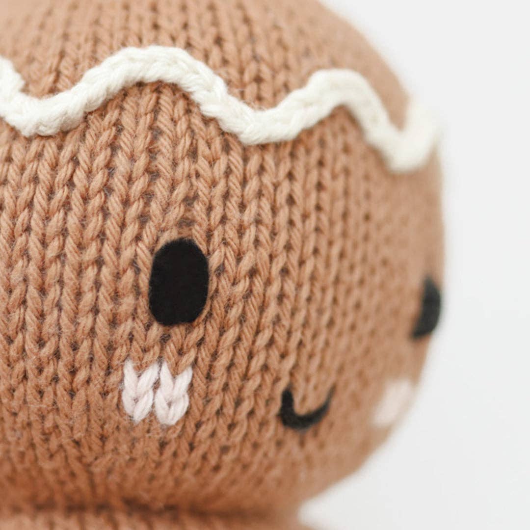 Baby Knitted Icing White Gingerbread