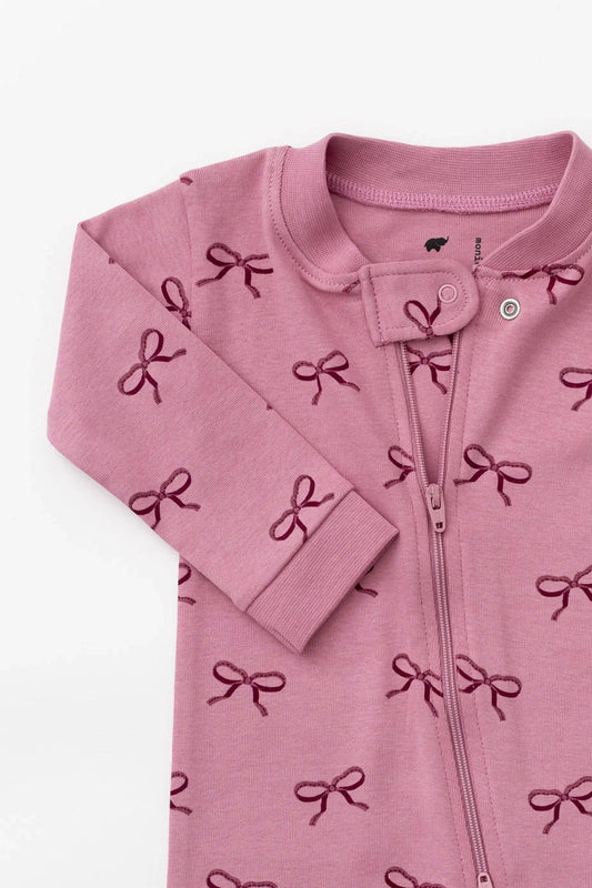 Pink Ribbons Organic Romper