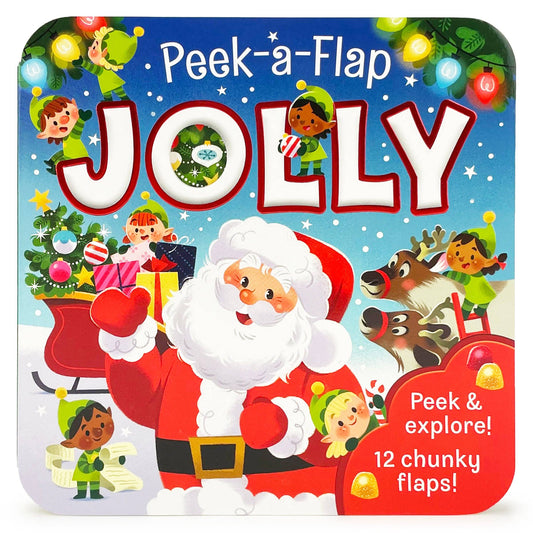 Jolly Peek-a-Flap Board Book