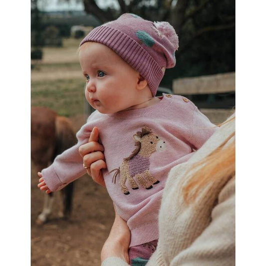 Organic Horse Sweater and Legging Set