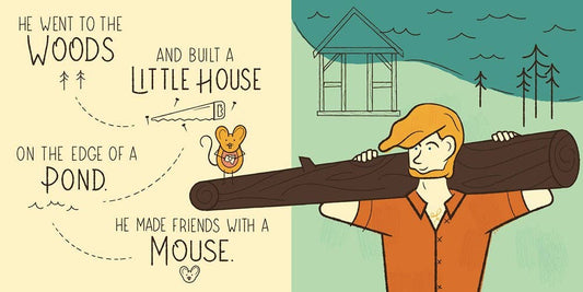 Little Naturalists: Henry David Thoreau in the Woods Book