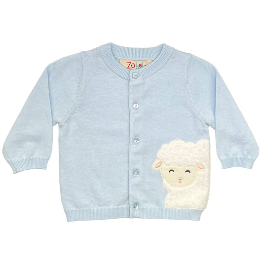 Lamb Peek-A-Boo Cardigan Sweater