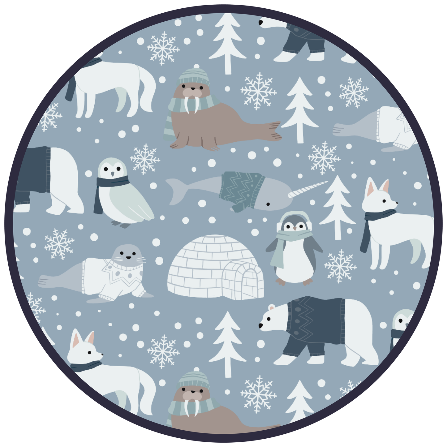 Polar Pals Bamboo Blanket