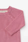 Organic Little Darling Knit Shirt + Pants - Mauve Pink