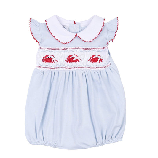Crab Classics Smocked Flutter Bubble