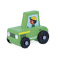 Green Tractor Wooden Rolling Toy