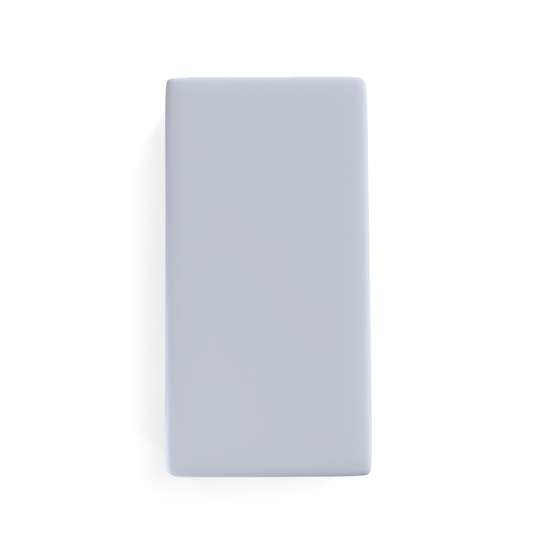 Pima Light Blue Crib Sheet