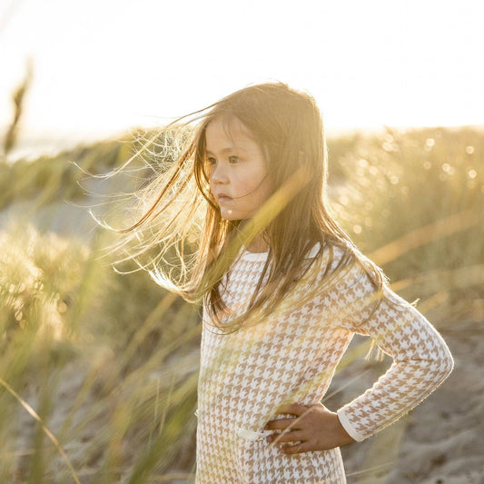 Bow Organic Sweater Dress