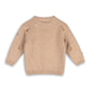 Organic Mini Safari Embroidered Raglan Sweater