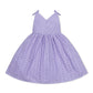 Organic Lavender Eyelet Organic Dress