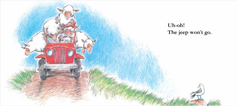Sheep in a Jeep Board Book