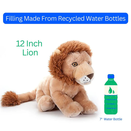 12" Earth Keeperz Lion Stuffed Animal